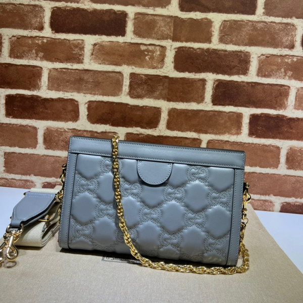 G*u*i gg matelassé leather shoulder bag