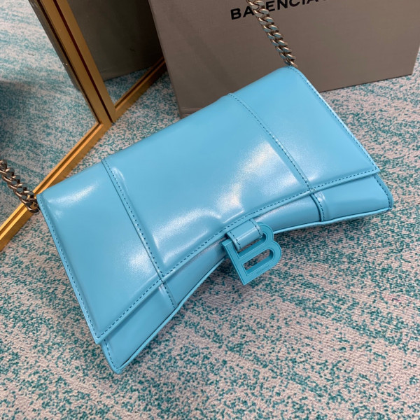 Ba*len*cia*ga hourglass chain bag