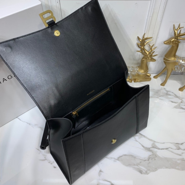 Ba*len*cia*ga hourglass top handle bag