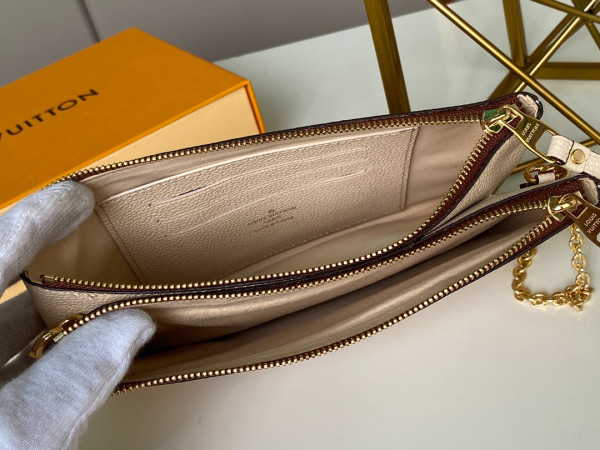 l**is V*t*n double zip pochette