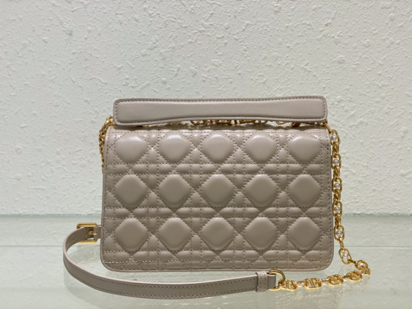 small D*or jolie top handle bag-22 x 14 x 8 cm