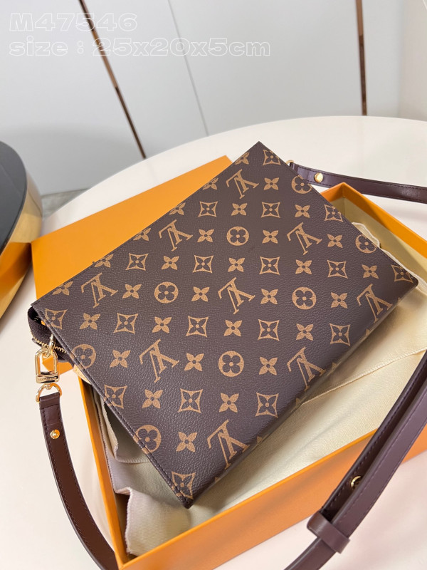 l**is V*t*n monogram toiletry pouch-25*20*5.5cm